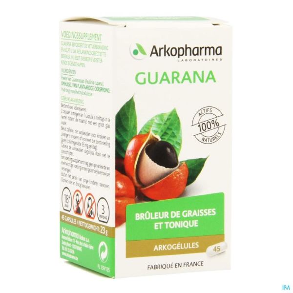 Arkogelules guarana vegetal    45