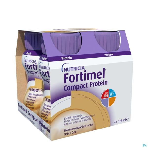 Fortimel compact protein moka    4x125ml