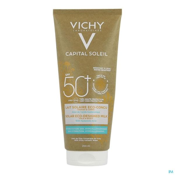 Vichy cap sol lait solaire eco 200ml