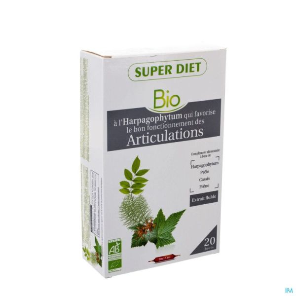 Super diet complexe articulation bio  amp  20x15ml