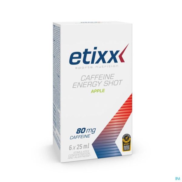 Etixx Caffeine Energy Shot 6x25ml