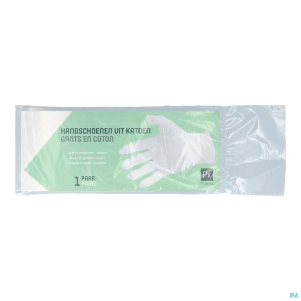 Pharmex gants coton medium  2