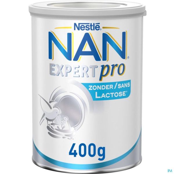 Nan sans lactose    pdr 400g