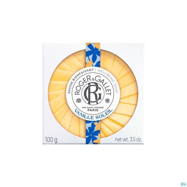 Roger&gallet vanille soleil savon 100g