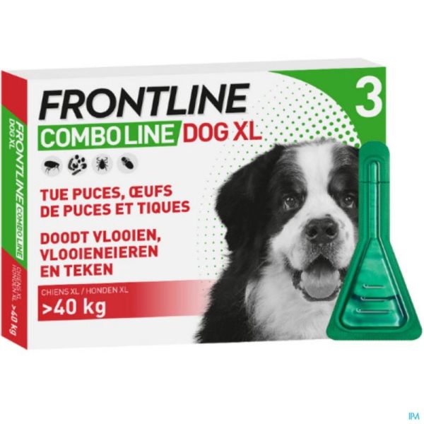 Frontline combo line dog xl >40kg    3x4,02ml