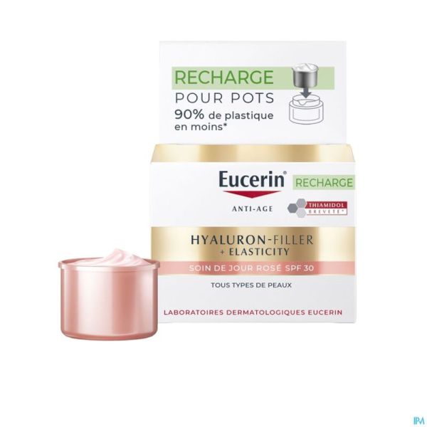 Eucerin hyaluron-fill.+elas.cr rose spf30 rech50ml