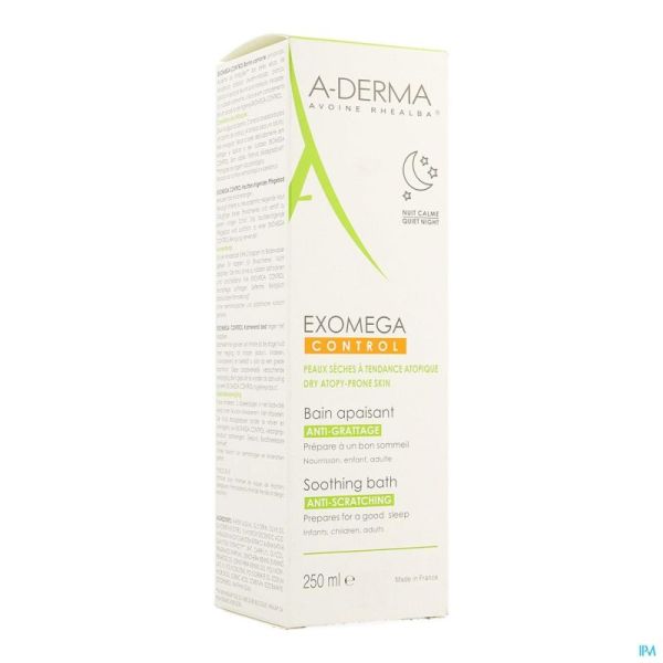 Aderma exomega control bain apaisant    fl 250ml