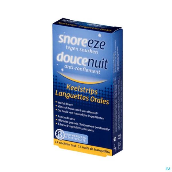 Snoreeze doucenuit languettes orales    14