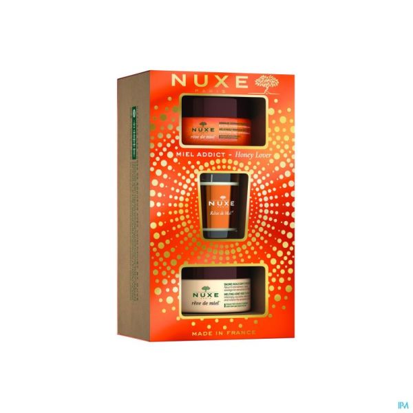 Nuxe coffret noel reve de miel 3 prod.