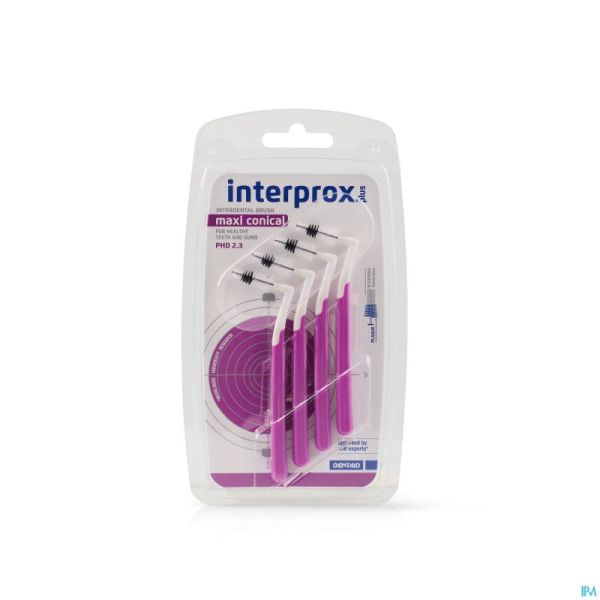 Interprox plus maxi conical mauve interdentaire 4