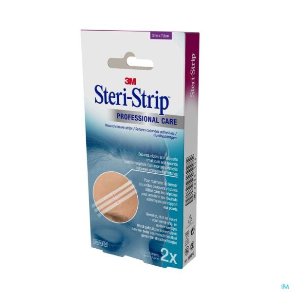 Steri-strip suture cutan. st 3x 75mm 2x 5 1540p-02