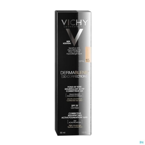 Vichy fdt dermablend correction 3d 15 30ml
