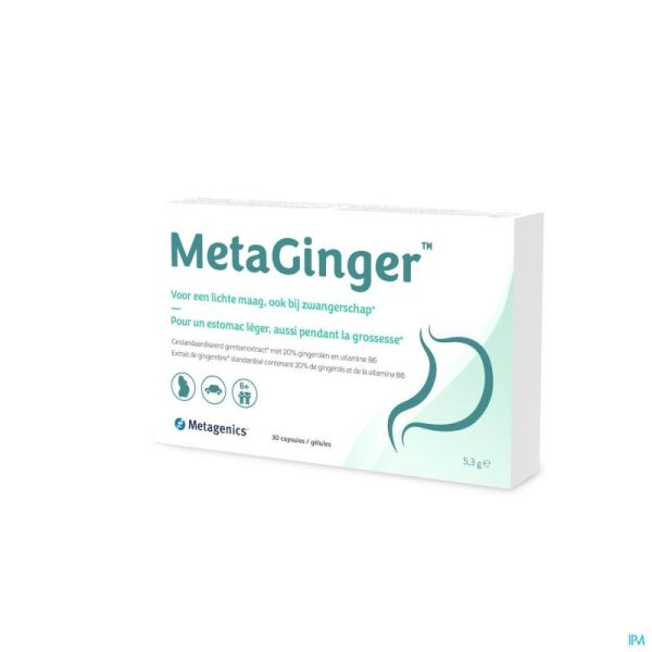 Metaginger caps 30 30307 metagenics