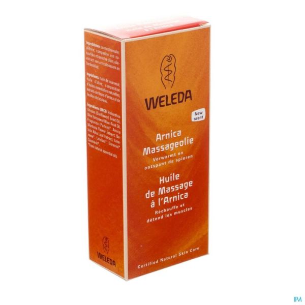 Weleda huile massage arnica   200ml