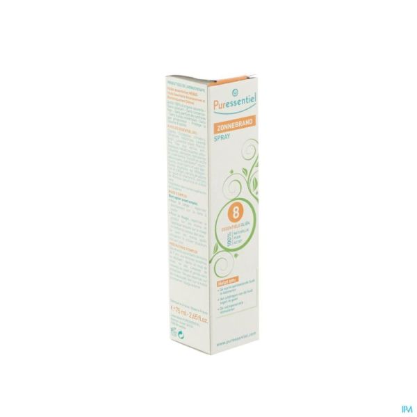 Puressentiel coups soleil spray 8 hle ess    75ml