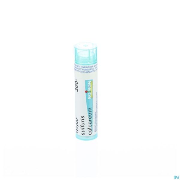 Hepar Sulfuris Calcareum 200k Gr 4g Boiron