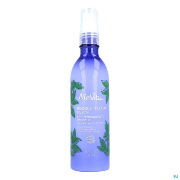 Melvita bouquet floral lait demaq. douceur   200ml