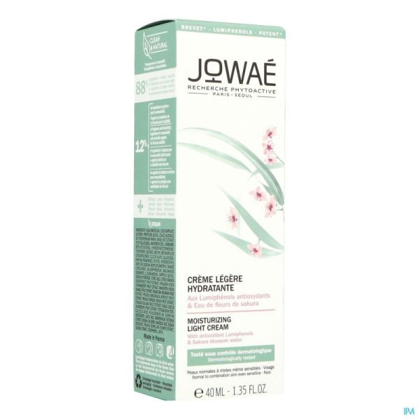 Jowae creme legere hydratante    tube  40ml