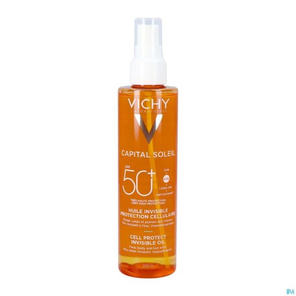 Vichy capital soleil huile protectrice 200ml