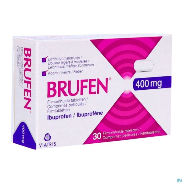 Brufen 400mg Pi Pharma Comp Pell 30 Pip