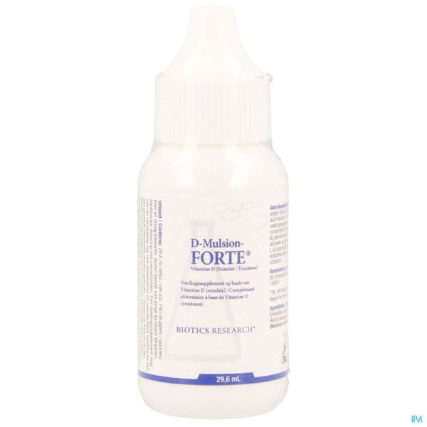 D-mulsion forte    gutt 29,6ml remplace 3366077