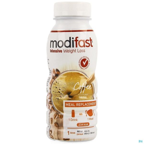 Modifast intensive coffee flavoured drink 236ml