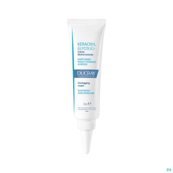 Ducray keracnyl glycolic+ creme desincrustant 30ml