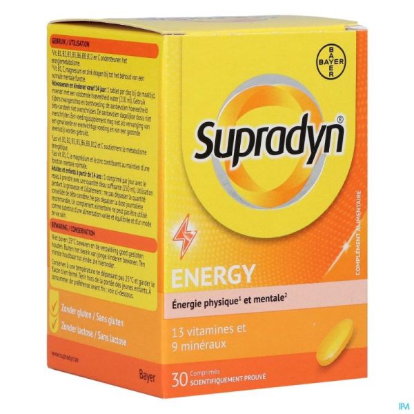 Supradyn energy    comp 30 nf rempl.3150265