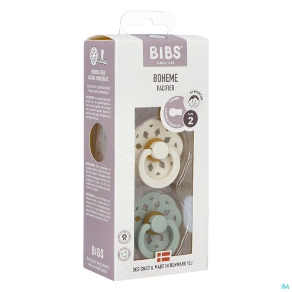 Bibs 2 boheme duo sage/ivory 2