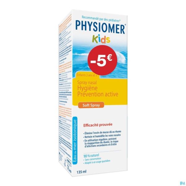Physiomer kids spray 135ml -5€
