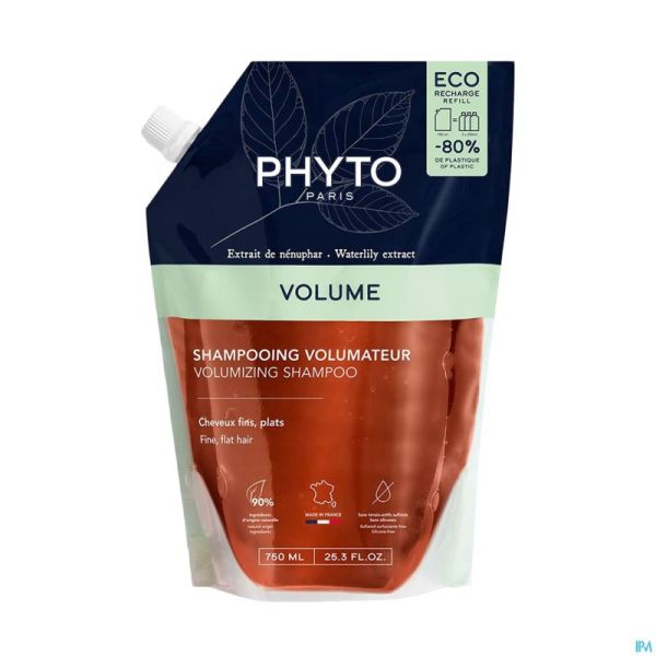 Phytovolume shampooing jumbo recharge 750ml