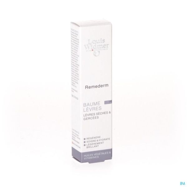 Widmer remederm baume levres n/parf    tube 15ml