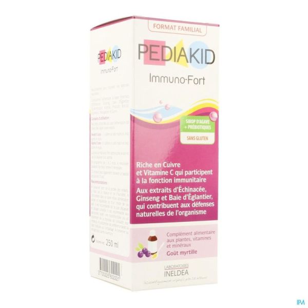 Pediakid immuno fortifiant sol buv    fl 250ml