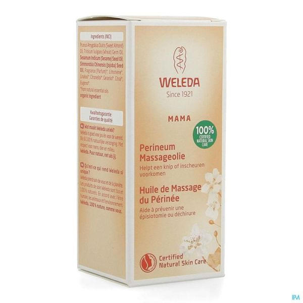 Weleda huile massage perinee 50ml