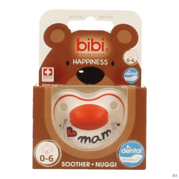 Bibi sucette hp dental i love mama    0-6m