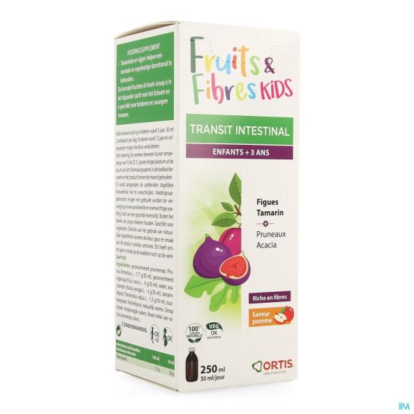 Ortis fruits & fibres kid's sirop    250ml