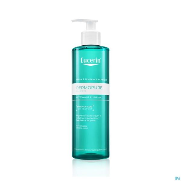 Eucerin dermopure clinic.nettoyant purifiant 400ml