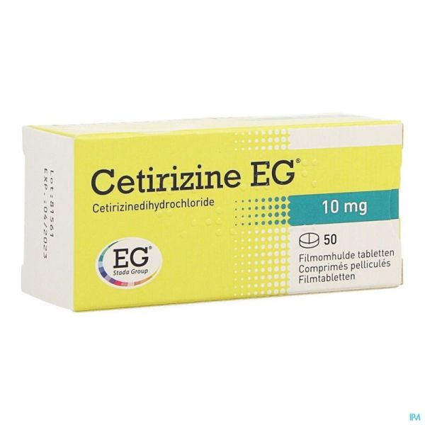 Cetirizine eg    comp 50x10mg