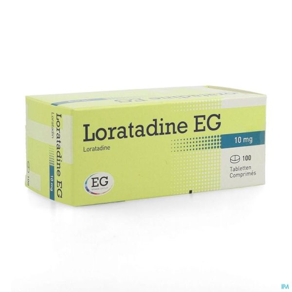 Loratadine eg 10 mg tabl 100 x 10 mg