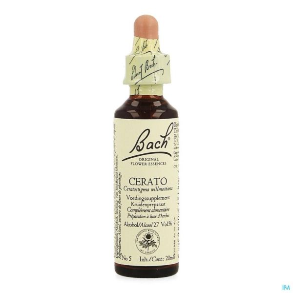 Bach flower remedie 05 cerato    20ml