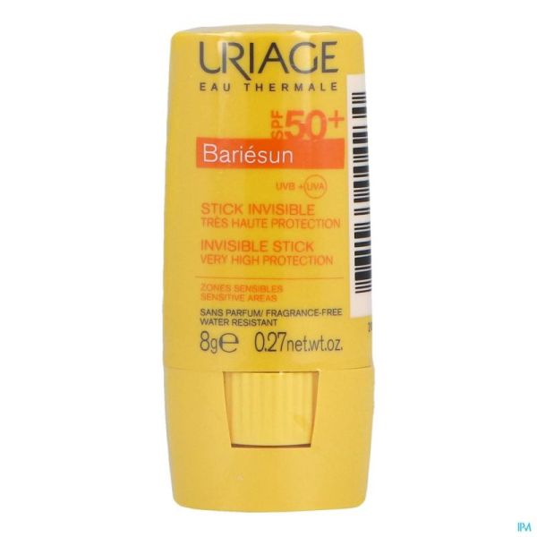 Uriage Bariesun Stick Invisible Ip50+ Zone Sens.8g