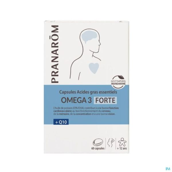 Omega 3 forte caps 60    pranarom