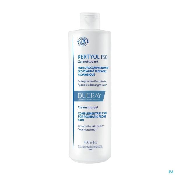 Ducray Kertyol Pso Gel Nettoyant 400ml