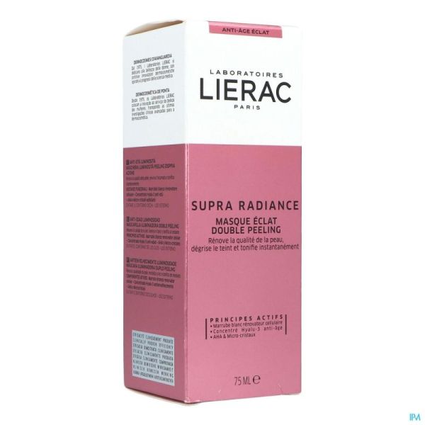 Lierac supra radiance masque    tube  75ml