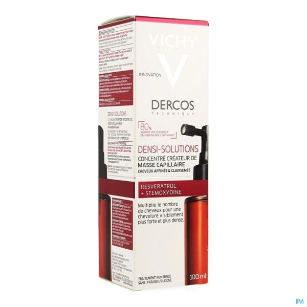 Vichy dercos densi-solutions concentre 100ml