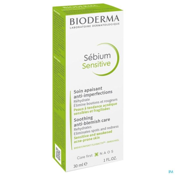 Bioderma sebium sensitive soin ap pur tube    30ml