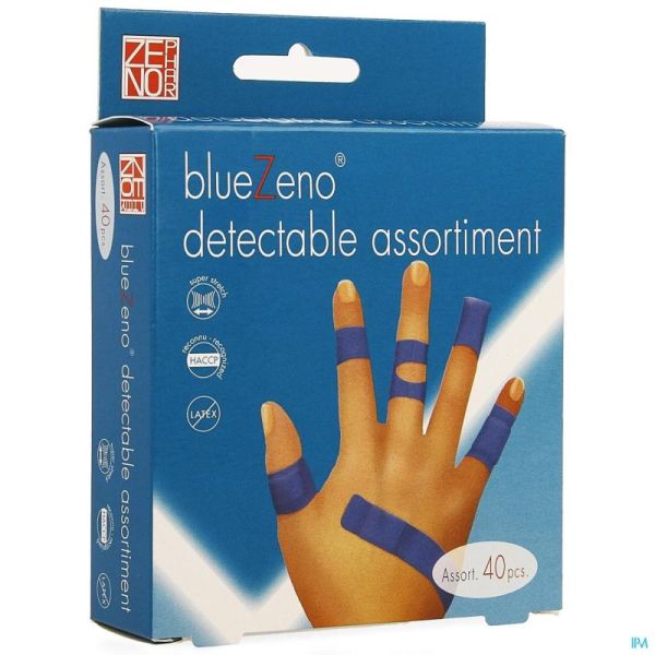 Bluezeno Pansement Detectable Assortment 40