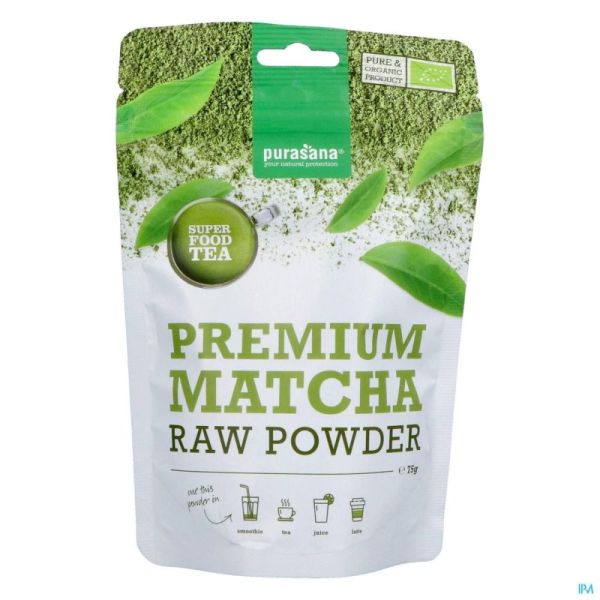 Purasana pdr matcha 75g   be-bio-02