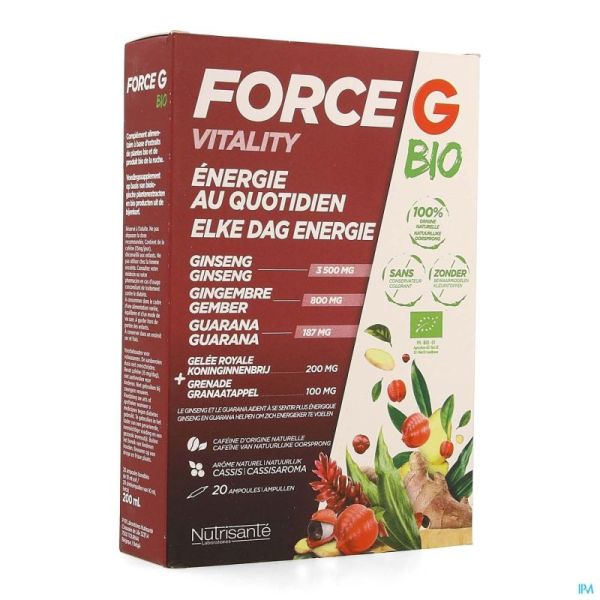 Force g vitality bio    amp 20