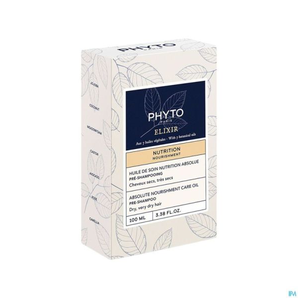 Phyto huile nutrition elixir fl 100ml
